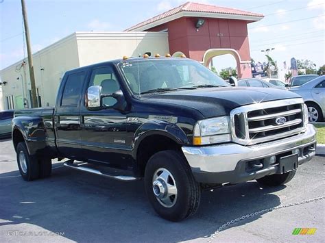 2004 Black Ford F350 Super Duty Lariat Crew Cab 4x4 Dually 6745736