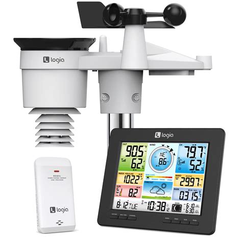 7 In 1 Wireless Weather Station With Wi Fi And Solar Panel Logia