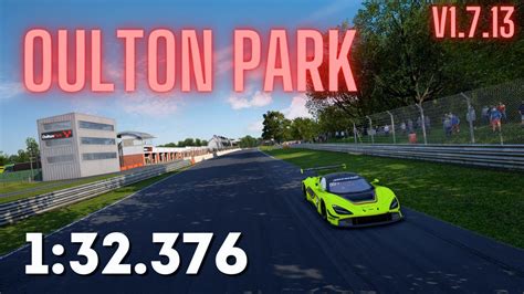 Assetto Corsa Competizione Mclaren S Gt Oulton Park Hotlap