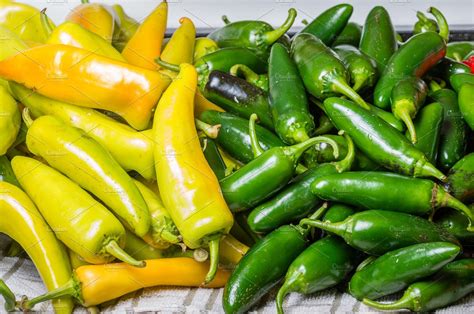 Fresh Hot Peppers Jalapeno Featuring Jalapeno Pepper And Hot High Quality Food Images