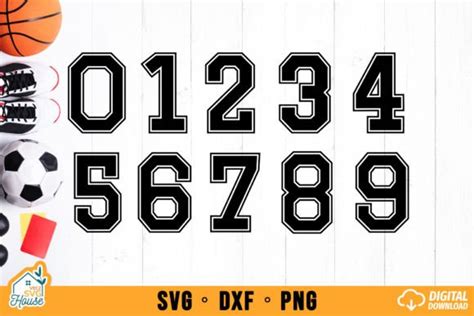 901 Numbers Svg Designs Und Grafiken