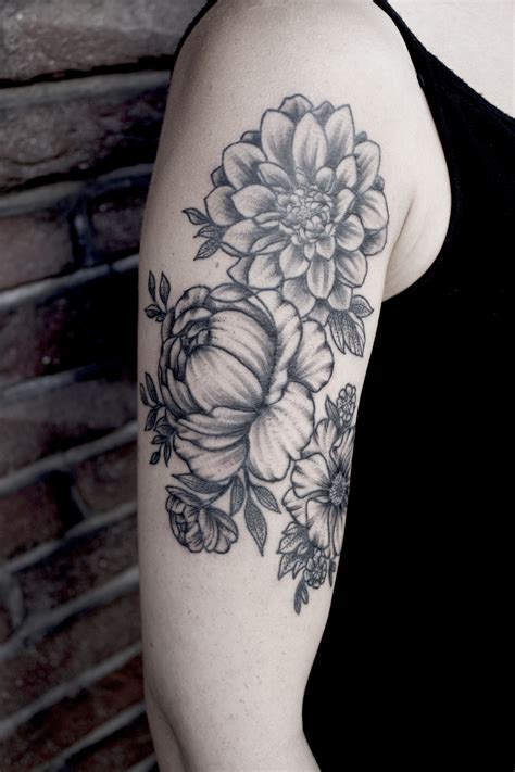 Peony Flower Tattoo Artists Sf Sevilla Lanueva