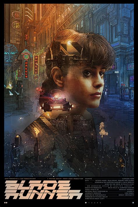 Geek Art Gallery Posters Blade Runner Anniversary