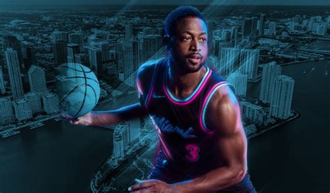 The heat's city edition jerseys are officially nicknamed the vice jerseys because of the color similarities with the logo of the popular 1984 tv series miami vice. Cop These NBA City Edition Jerseys | Culture Kings