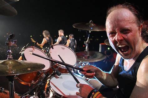Lars Ulrich Playing The Drums Weekly Challenge 18 Rmspaintbattles