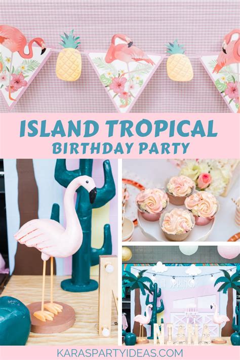 Kara S Party Ideas Island Tropical Birthday Party Kara S Party Ideas