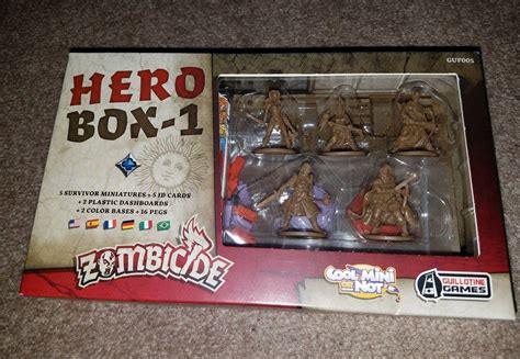 Zombicide Black Plague Hero Box 1 Col Guf005 1914552208