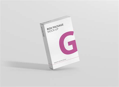 Download Package Box Mock-Up - Flat Rectangle - Premium and Free ...