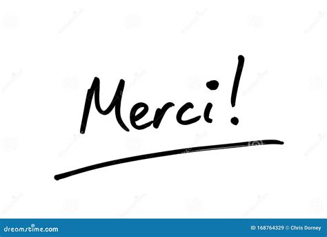 Merci Stock Illustration Illustration Of Merci Gratitude 168764329