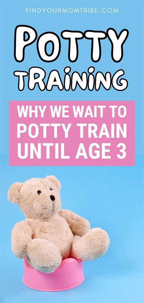 Potty Training Why We Wait To Potty Train Until Age 3 In 2021 Potty