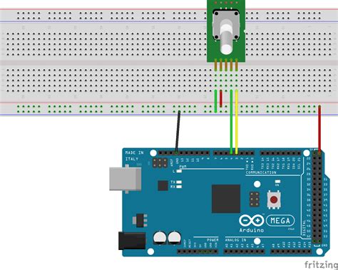 Rotary Encoder Arduino Schematic