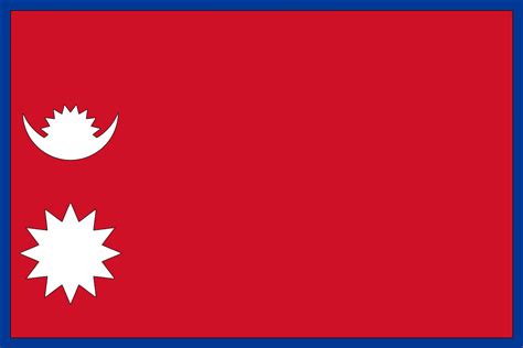 Fileflag Of Nepal Rectangularsvg Wikipedia