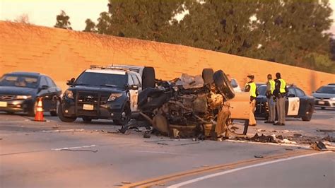 One Dead After Wrong Way Crash On 210 Freeway In Monrovia Nbc Los Angeles