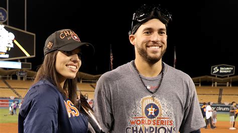George chelston springer iii (born september 19, 1989) is an american professional baseball outfielder for the toronto blue jays of major league baseball (mlb). Where George Springer is registered for his wedding