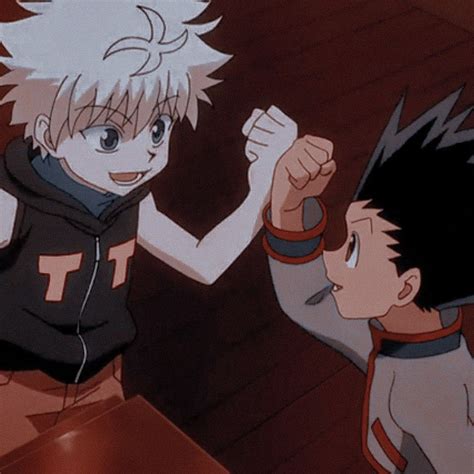 ┊↺ 𝐊𝐈𝐋𝐋𝐔𝐀 𝐀𝐍𝐃 𝐆𝐎𝐍 ⤨┊ Hunter Anime Killua And Gon Anime