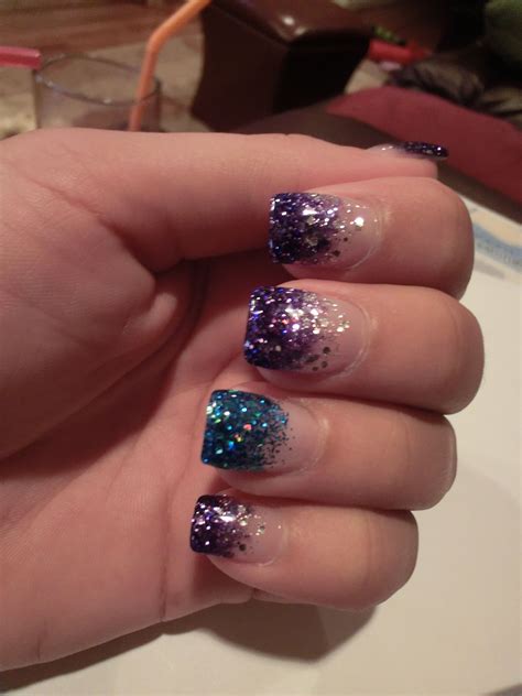 Uv Glitter Gel Nails That I Cannot Live Without