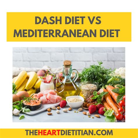 Dash Diet Vs Mediterranean Diet A Comparison
