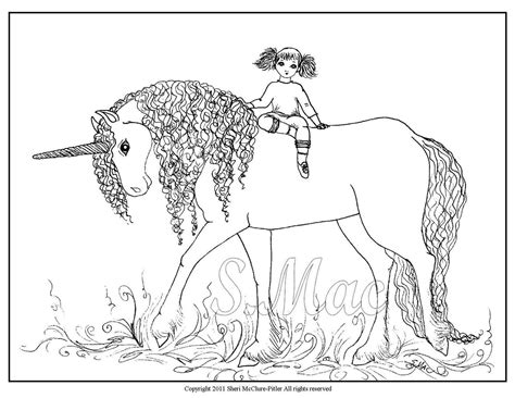 Printable Coloring Pages Unicorn - Coloring Home