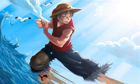 Luffy Gomu Gomu By Archiri On Deviantart
