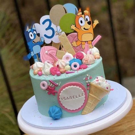 The 10 Best Bluey Cakes Because If Youre Hosting A Bluey Themed