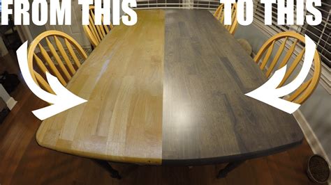 Masking, stripping, repairs, sealing, color matching, glazing and finish work. Refinishing The Kitchen Table - Worn Out Craigslist to ...