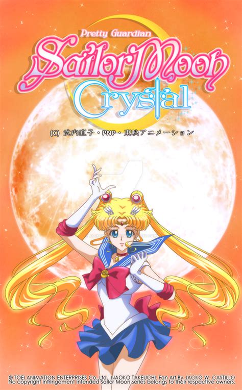 Sailor Moon Crystal Art Book Adaptation By Jackowcastillo On Deviantart