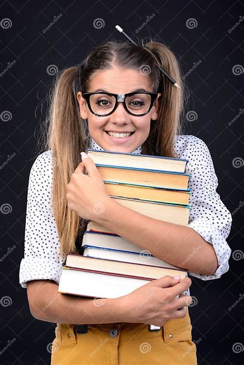 Nerd Woman Stock Image Image Of Eccentric Expression 44502493