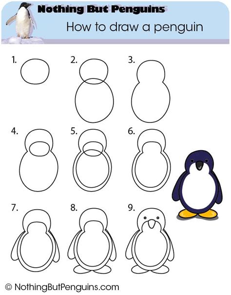 Https://techalive.net/draw/how To Draw A Penguin Easy