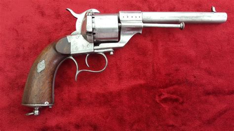 X X X Sold X X X A Military 6 Shot 11mm Pinfire Revolver Of The Type