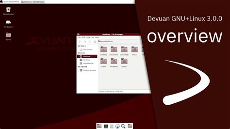 Devuan Gnulinux 300 Overview Software Freedom Your Way Youtube