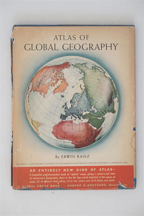 Atlas Of Global Geography Erwin J Raisz 1944