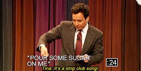 I'll never forget the time i was at a club with my classmates and heard pour some sugar on me come over the speakers. Pour Some Sugar On Me GIFs - Find & Share on GIPHY