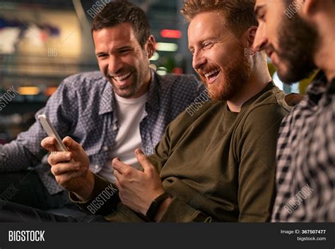 Friends Meeting Bar Image And Photo Free Trial Bigstock