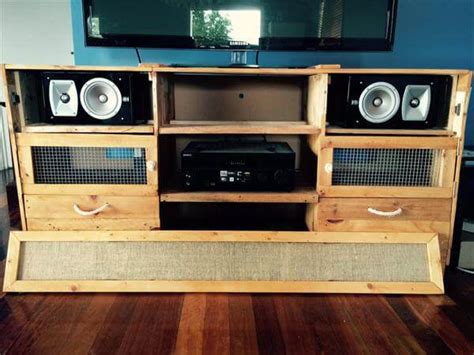 Maybe you would like to learn more about one of these? DIY Recycled Pallet TV Stand - Media Cabinet!! | 101 Pallets