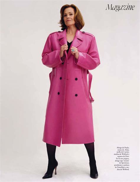 Sigourney Weaver In Elle Magazine Spain January 2023 Hawtcelebs