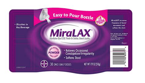 Miralax Package Insert Drugs Com