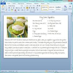 recipe card template  ms word template  home