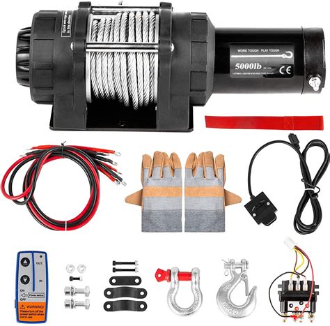 Compare Lowest Prices Atv 5000 Lb Utility Electric Winch With Automatic