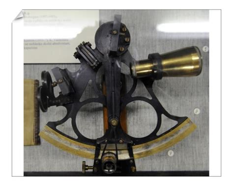 10x8 inch 25x20cm print high quality print marine sextant early 20th century museum of