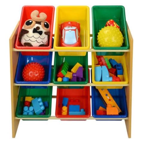 Multi Colors Naturalprimary Sortwise Kids Toy Storage Organizer With