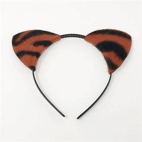 Tiger Headband Jungle Animal Ears Birthday Party Favors Etsy