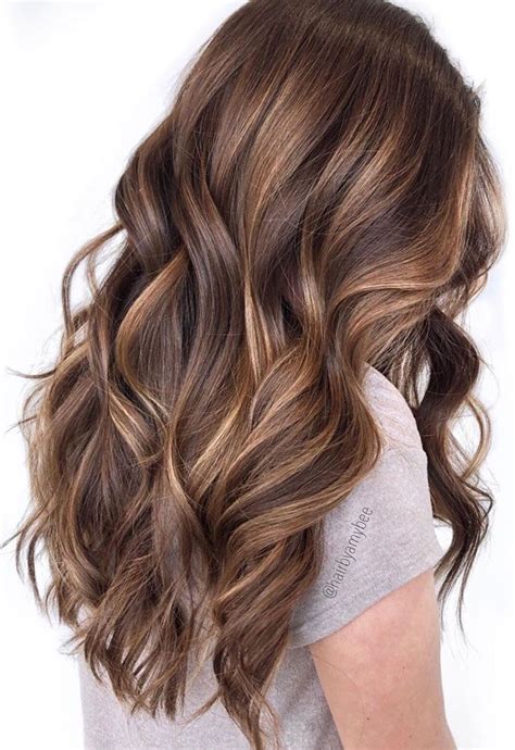 49 Beautiful Light Brown Hair Color To Try For A New Look Gorgeous Balayage Hair Color Ideas
