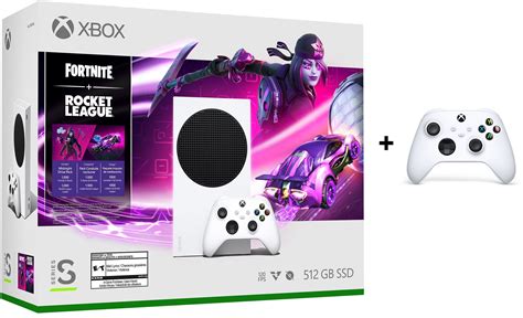New Microsoft Xbox Series S Fortnite And Rocket League Bundle Disc