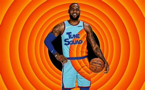 LeBron James Unveils New Tune Squad Jersey In Spaces Jam A New Legacy