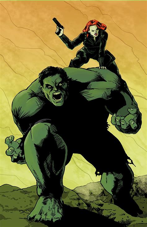 Hulk And Black Widow Black Widow And Hulk Hulk Art Black Widow Marvel