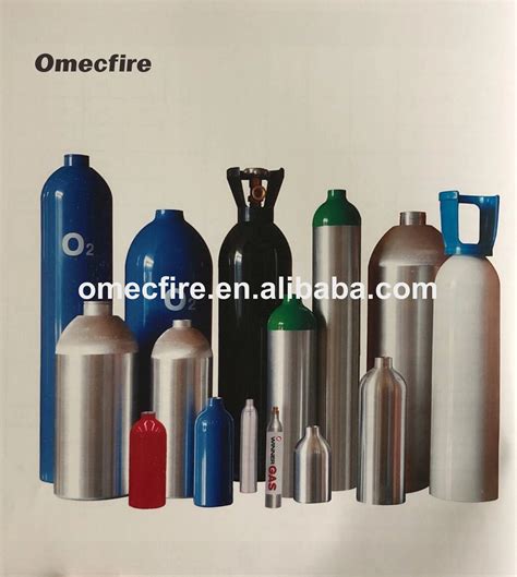 1l Spain Style Seamless Aluminum Alloy Cylinder Co2 Gas Cylinder