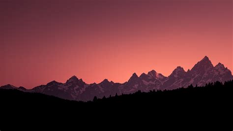 Grand Teton National Park Sunset 4k Wallpapers Hd Wallpapers Id 25813