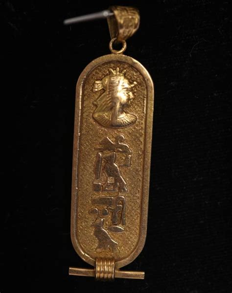 Egyptian earrings, statement earrings, big gold earrings, blue earrings, large earrings, big earrings, egyptian jewellery, semi precious. Egyptian Gold Pendant, 18K with Hieroglyphics