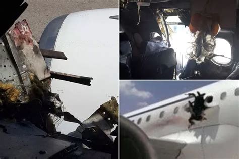 See Moment Daallo Airlines Suicide Bomber Is Handed Laptop Concealing