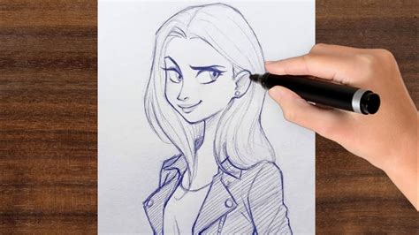 How To Draw Cute Girls Realistic Drawings To Draw A Little Us